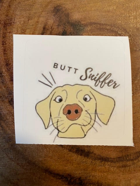 Butt Sniffer - Sticker