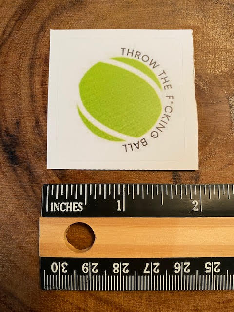 Throw The Ball - Sticker