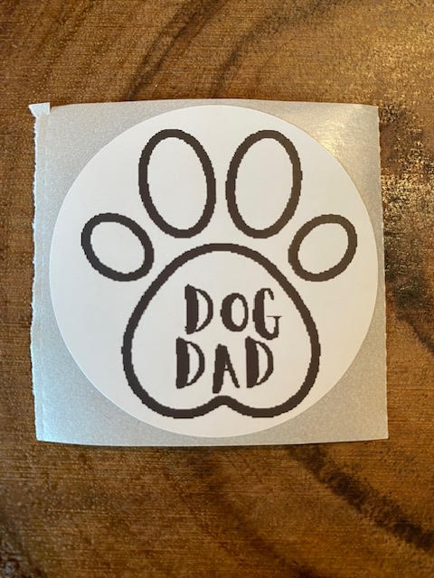 Dog Dad - Sticker