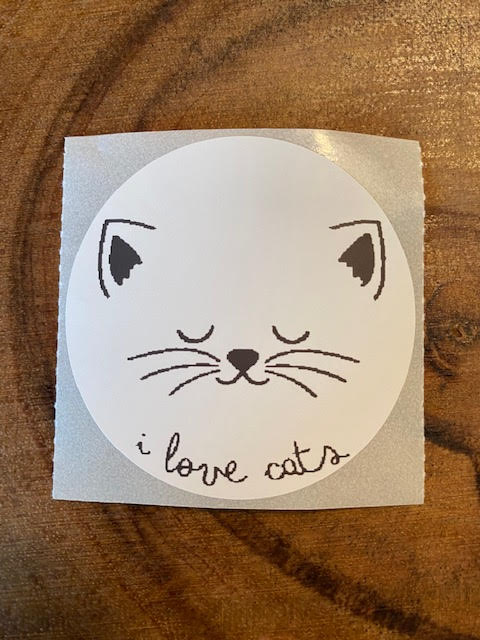 Love Cat - Sticker