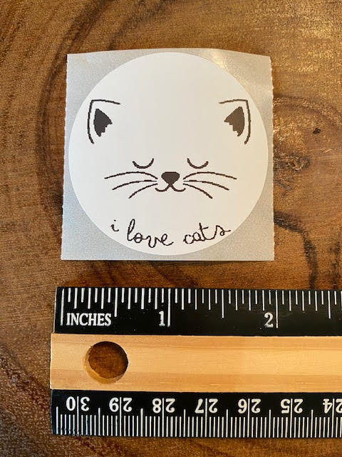 Love Cat - Sticker