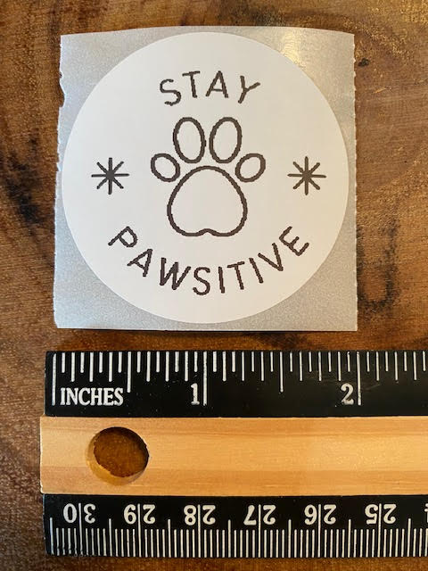 Pawsitive - Sticker