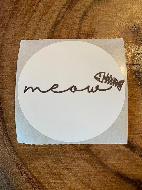 Meow - Sticker